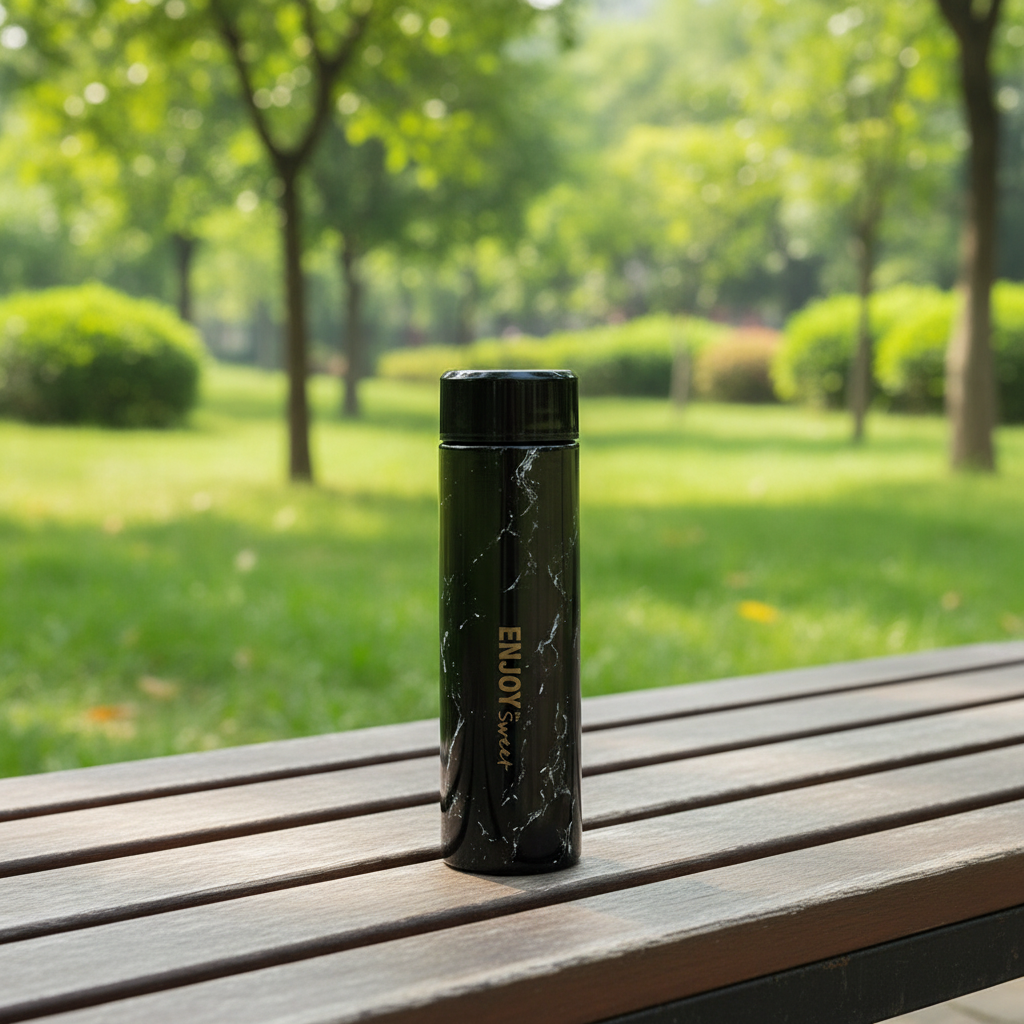 Marble Insulated Water Bottle – 500ml