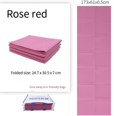 Foldable Yoga & Fitness Mat