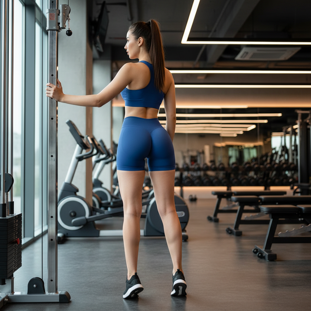 Women's Seamless Fitness Yoga Shorts sports wear
