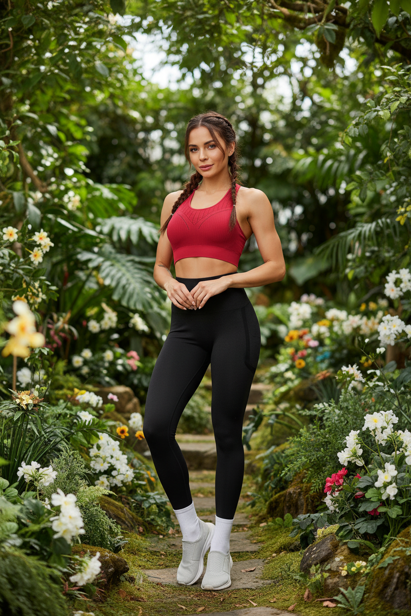 Breathable Sports Bra for Yoga & Running