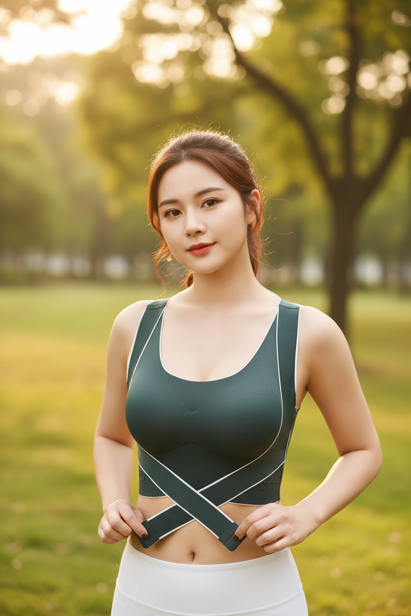 Cross Buckle Sports Bra