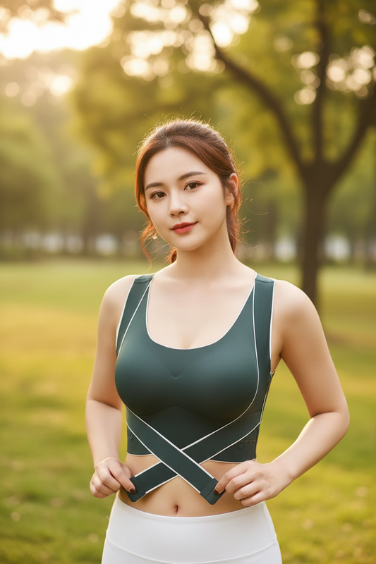 Cross Buckle Sports Bra