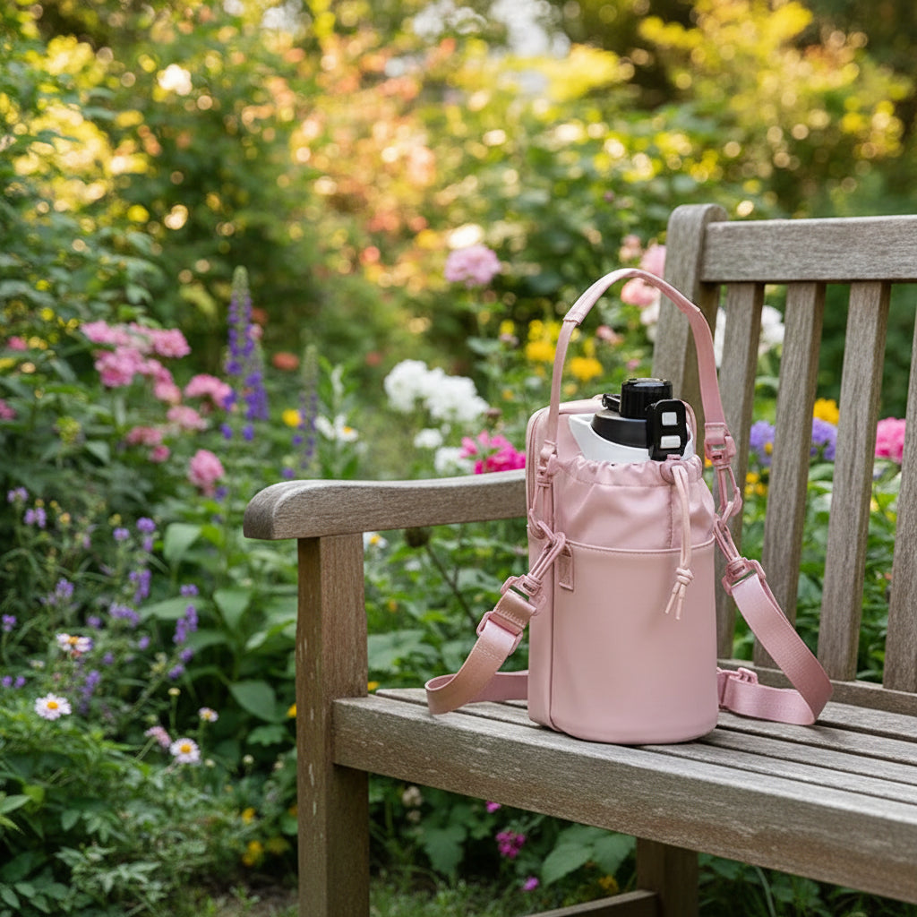 Insulated Water Bottle Carrier Bag