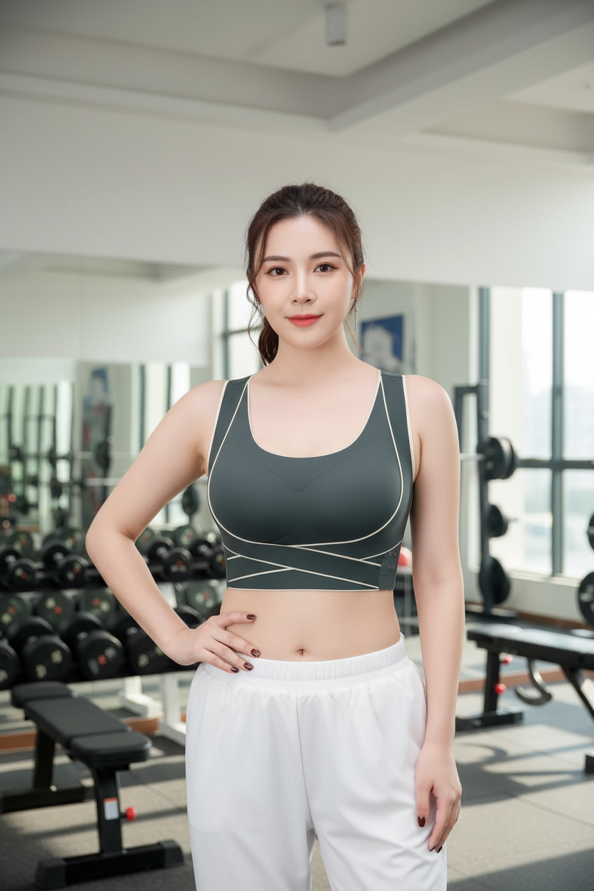 Cross Buckle Sports Bra