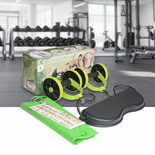 Ab Workout Trainer with Resistance Tube
