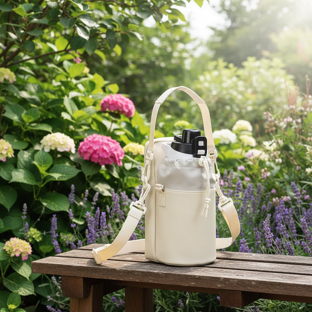 Insulated Water Bottle Carrier Bag