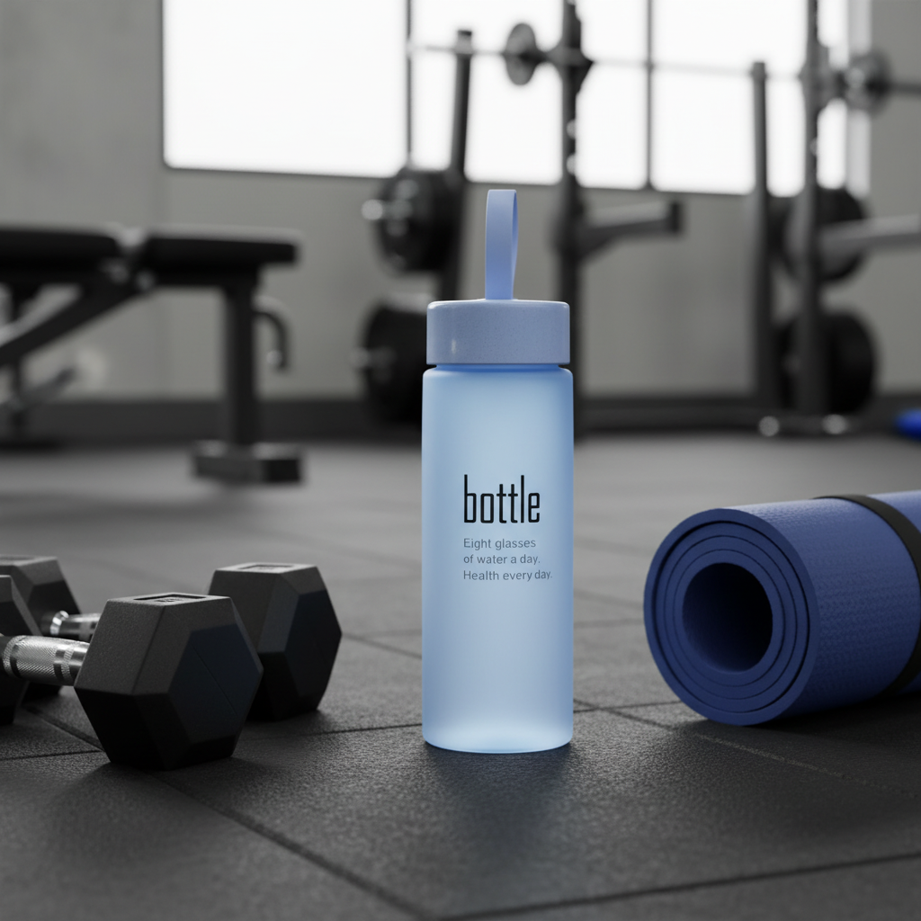 Frosted Sport Water Bottle 520ml