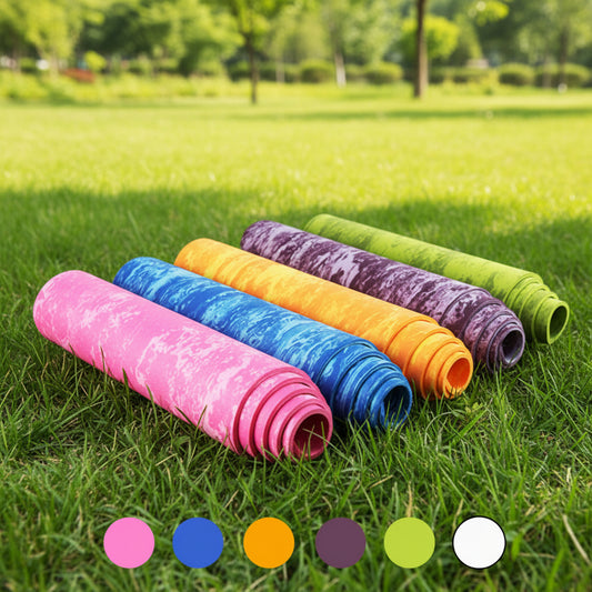 Camouflage TPE Yoga Mat – Thick & Non-Slip