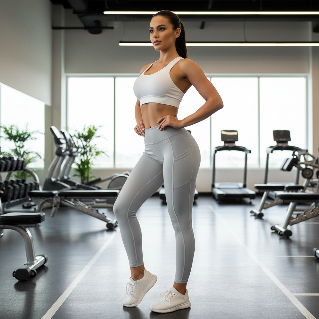Women's Solid Colour Fitness Leggings